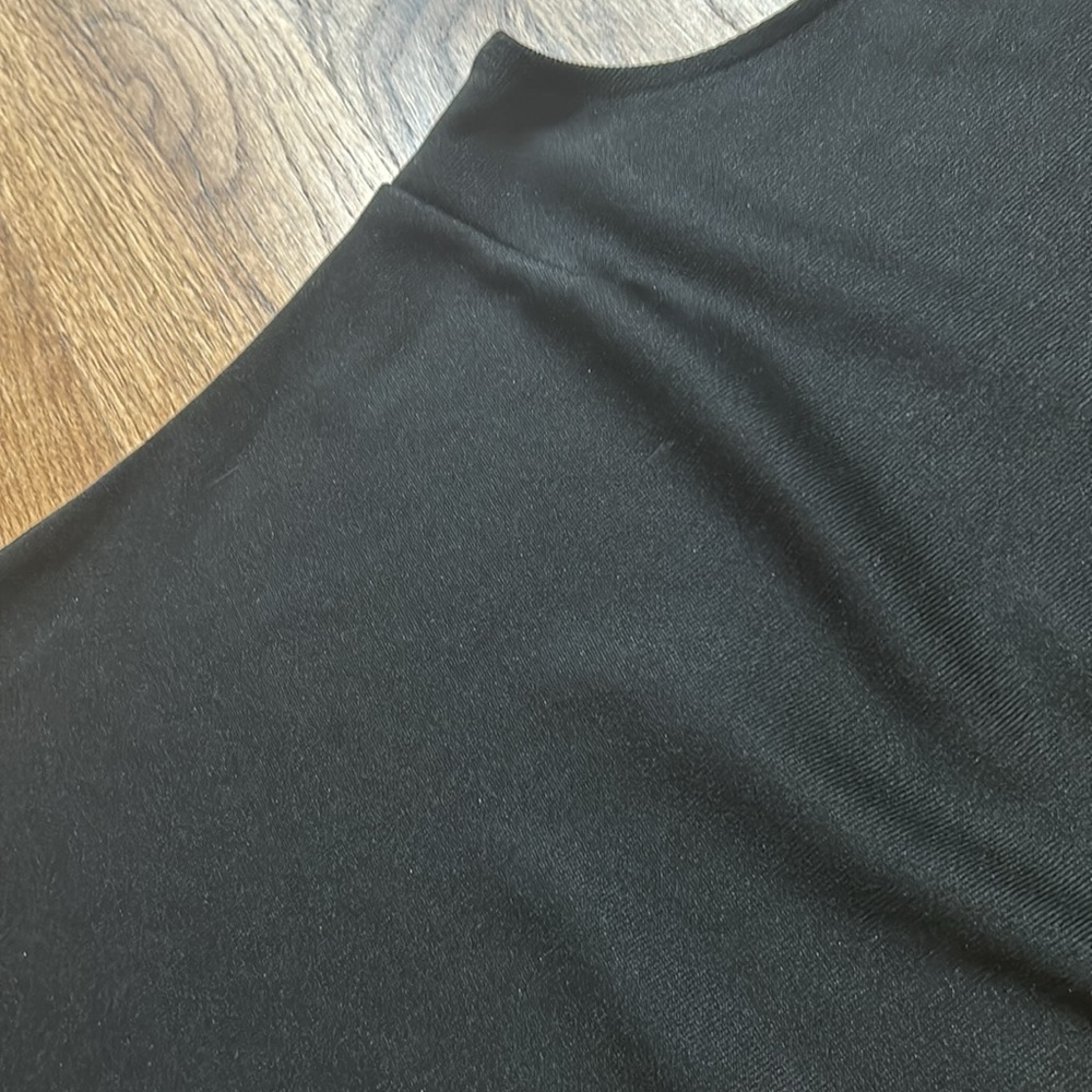 Forever 21 Black Stretchy Bodycon Midi Dress size Medium - Picture 6 of 10